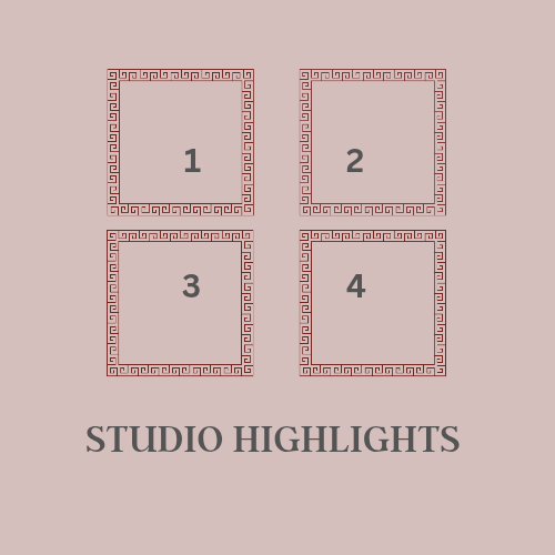 Studio Highlights Collection by SOUFiiARTe Studio - four handcrafted jewelry pieces featured as favorites from the artist's bench. 